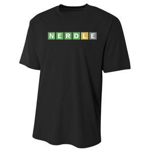 NERDLE Game Nerd Performance Sprint T-Shirt