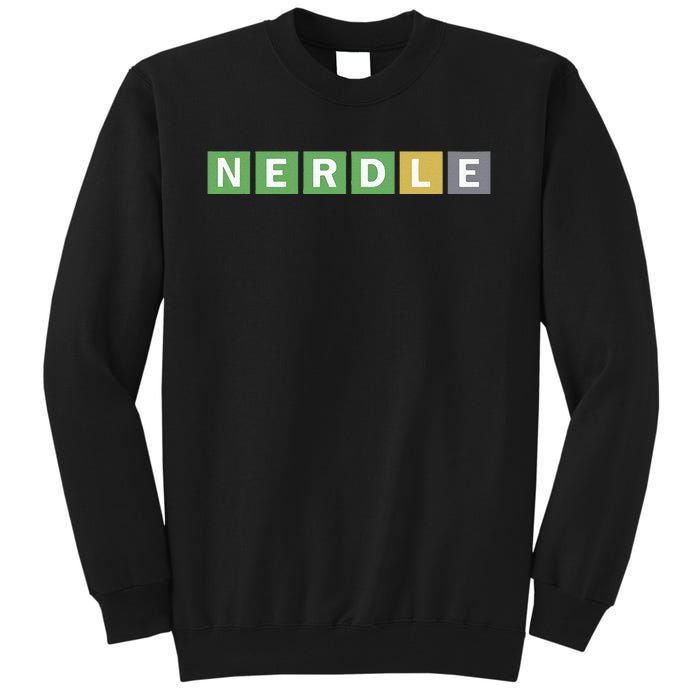 NERDLE Game Nerd Tall Sweatshirt