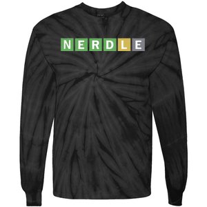 NERDLE Game Nerd Tie-Dye Long Sleeve Shirt