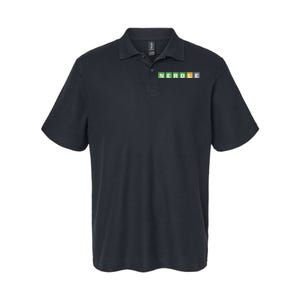 Nerdle Game Nerd Softstyle Adult Sport Polo