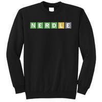 Nerdle Game Nerd Tall Sweatshirt