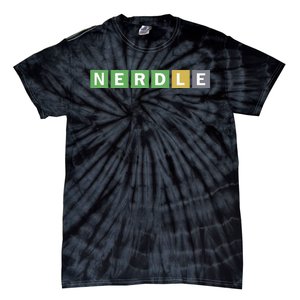 Nerdle Game Nerd Tie-Dye T-Shirt