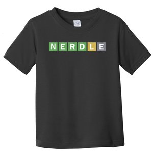 Nerdle Game Nerd Toddler T-Shirt