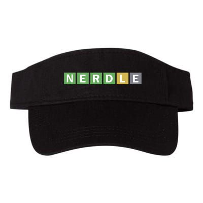 Nerdle Game Nerd Valucap Bio-Washed Visor