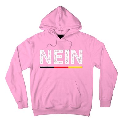 Nein German No Saying Funny Germany Hoodie