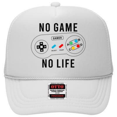 No Game No Life High Crown Mesh Back Trucker Hat