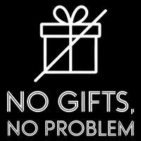 No Gifts No Problem Funny Anti Christmas Grumpy Christmas 7-Panel Snapback Hat