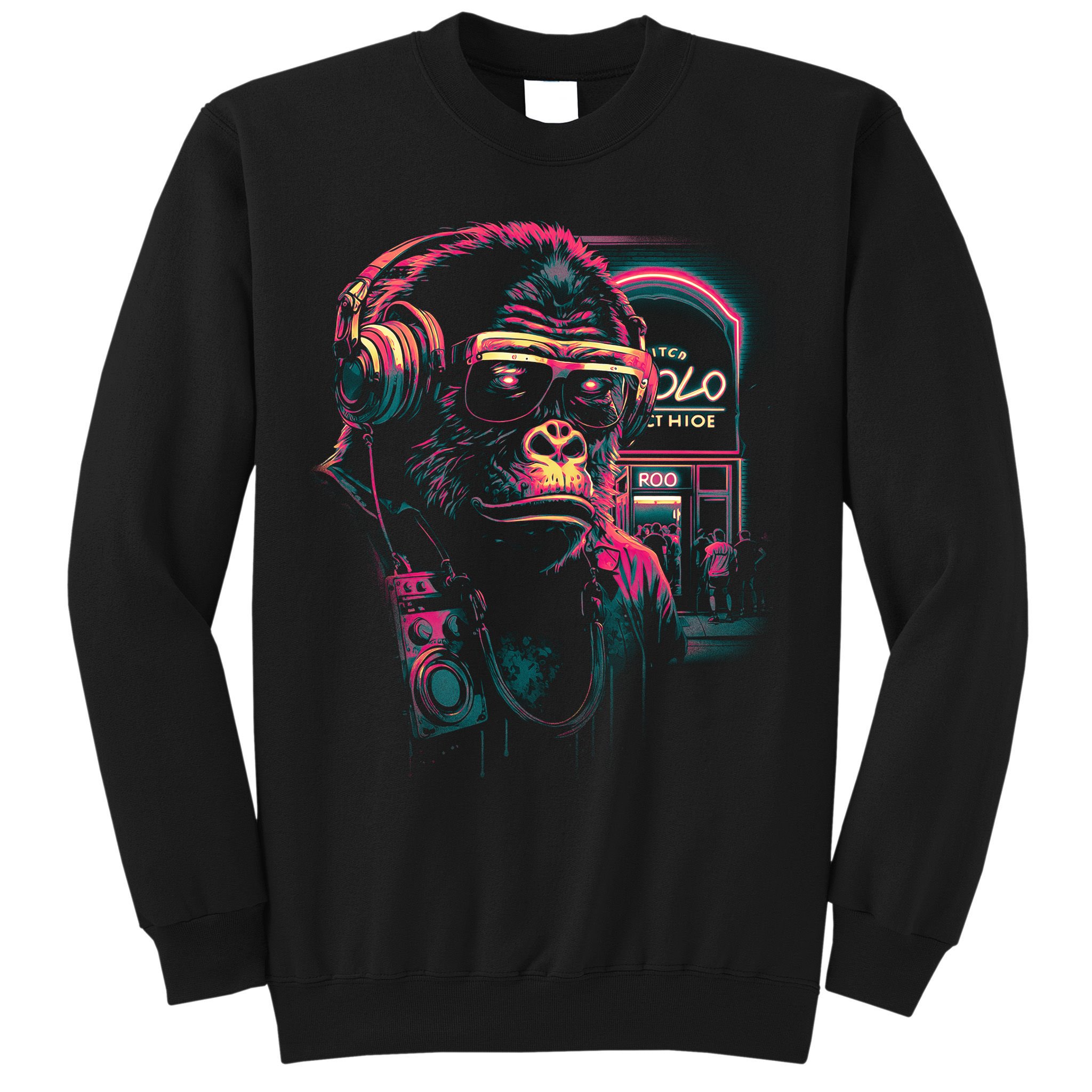 Neon Gorilla Sweatshirt