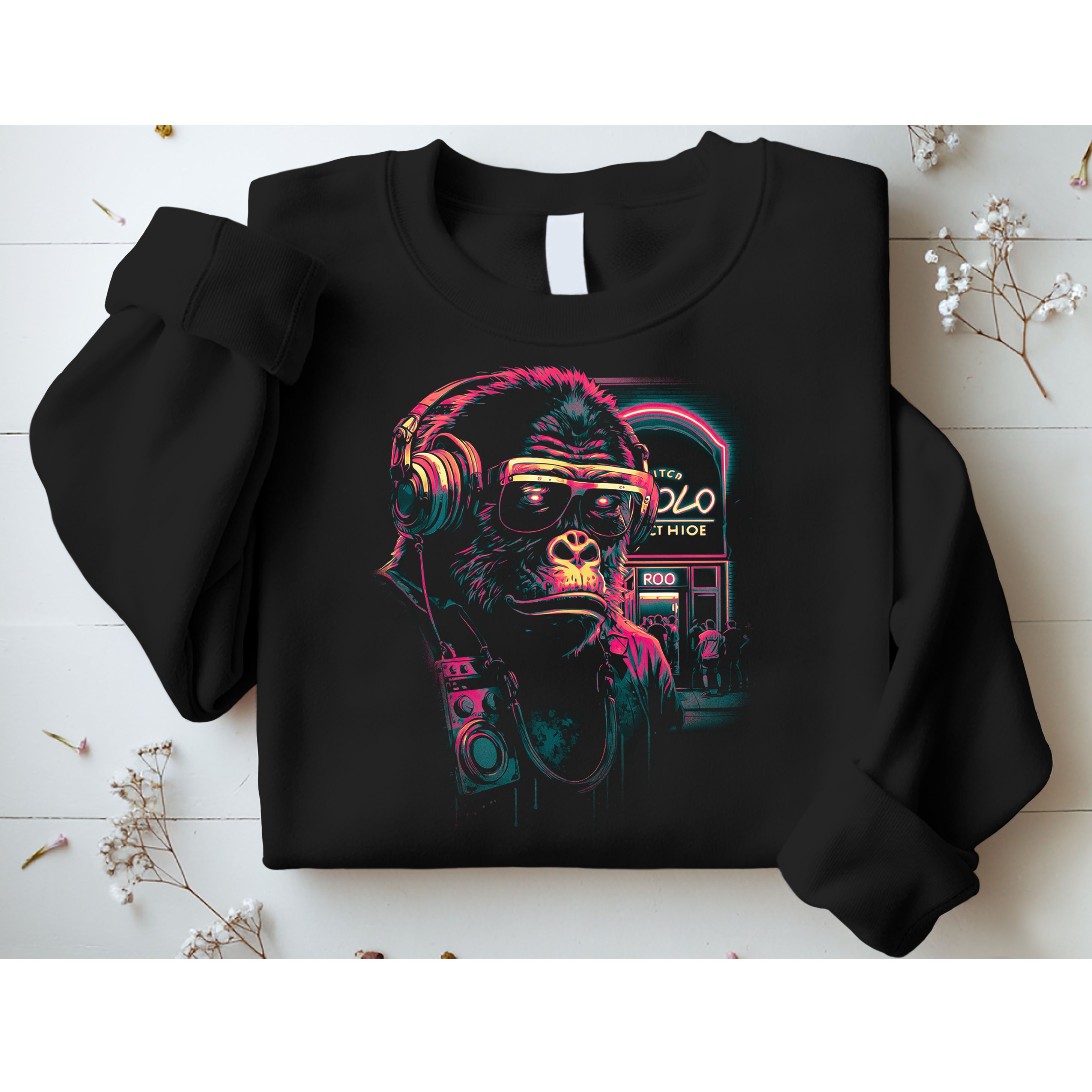 Neon Gorilla Sweatshirt