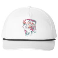 Neon Gorilla Snapback Five-Panel Rope Hat