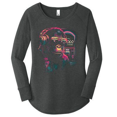 Neon Gorilla Women's Perfect Tri Tunic Long Sleeve Shirt