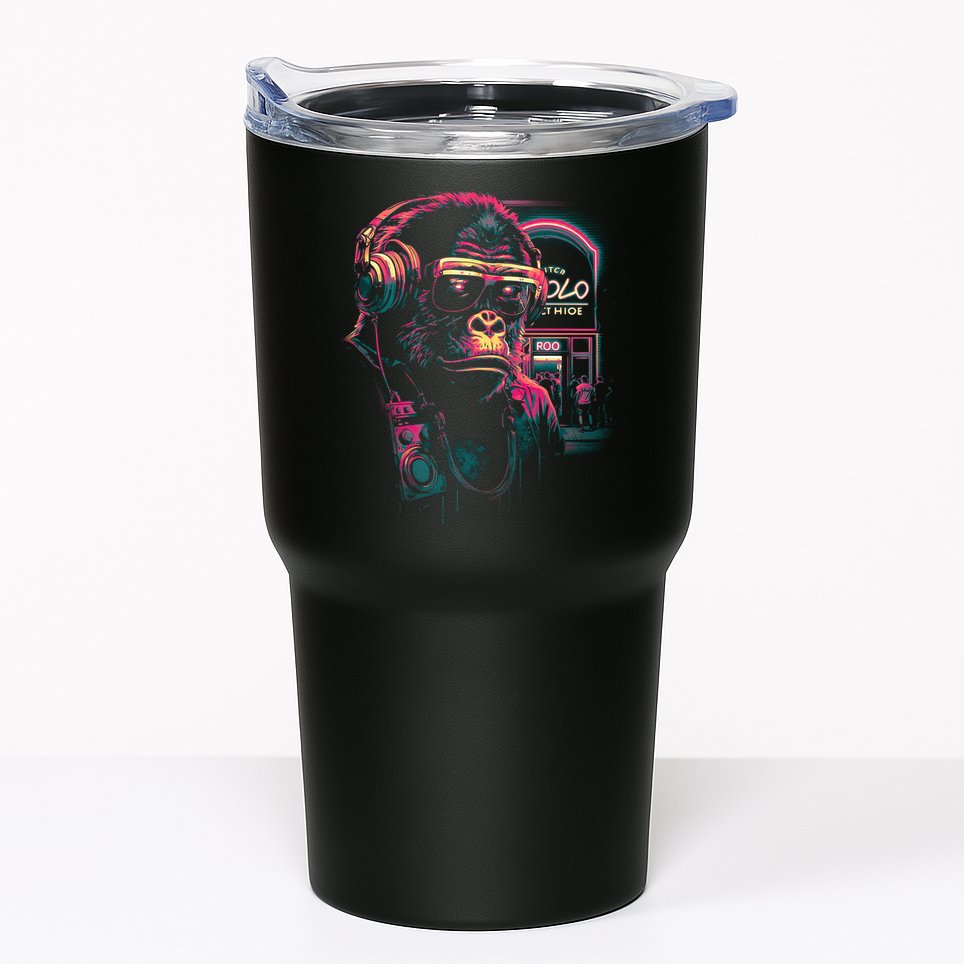 Neon Gorilla Tumbler