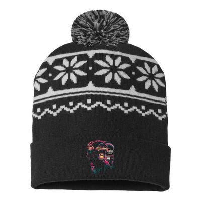 Neon Gorilla USA-Made Snowflake Beanie