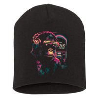 Neon Gorilla Short Acrylic Beanie