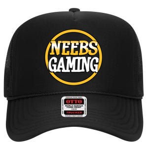 Neebs Gaming High Crown Mesh Back Trucker Hat