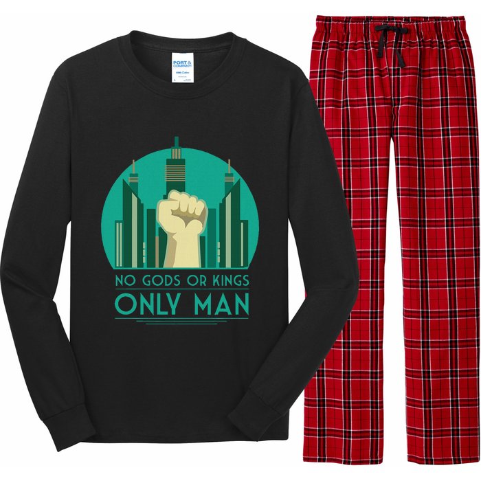 No Gods Or Kings Only Man Long Sleeve Pajama Set