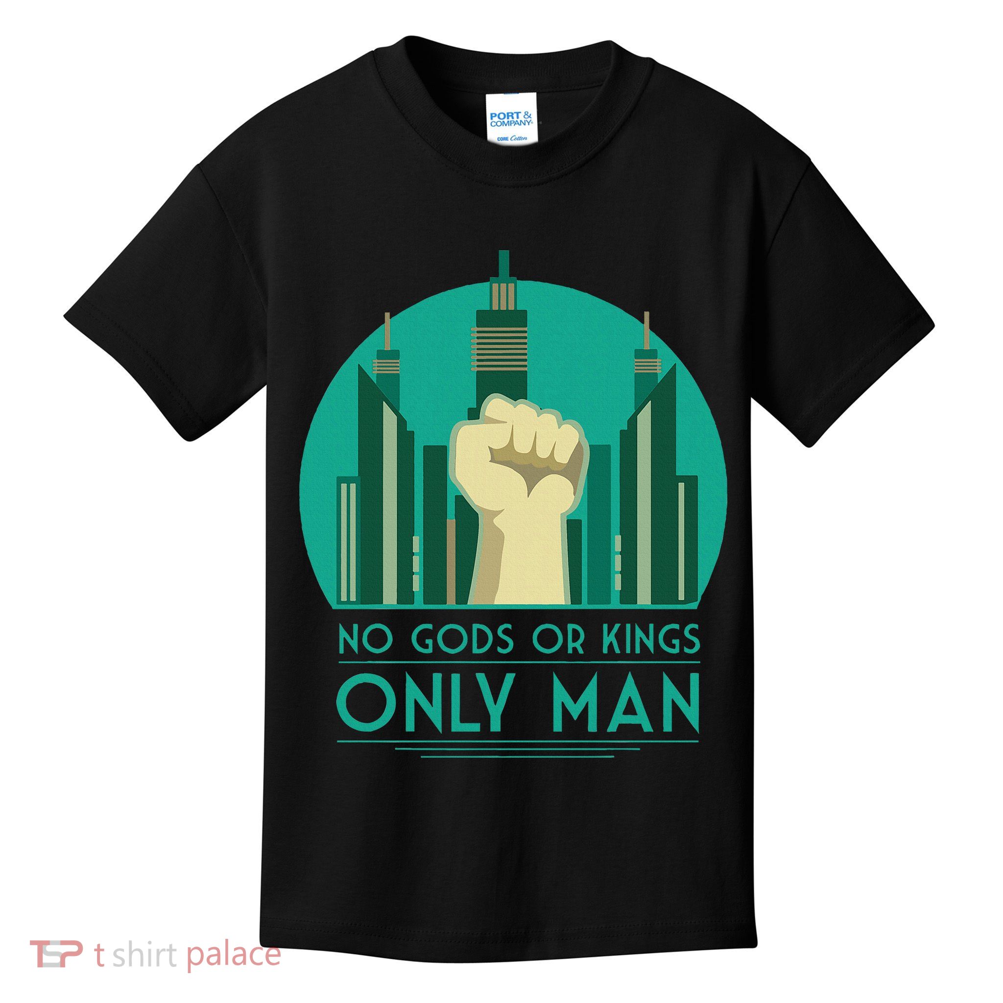 No Gods Or Kings Only Man Kids T-Shirt