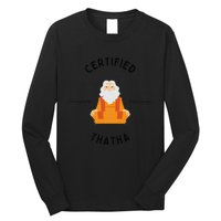 New Grandfather or Thatha Present for new grandfathers Long Sleeve Shirt