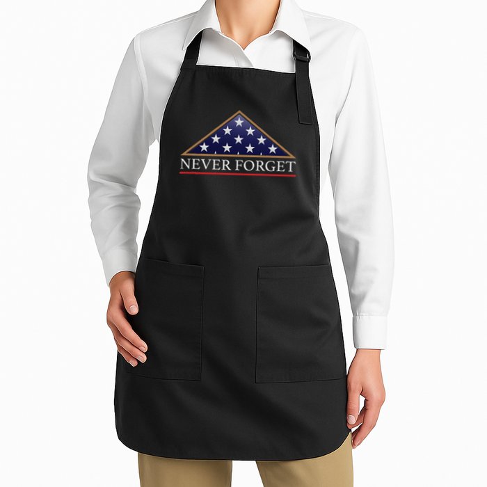 Never Go Out Without Your Wingman Saint Michael Archangel Full-Length Apron With Pockets