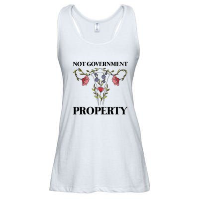 Not Government Property Ladies Essential Flowy Tank