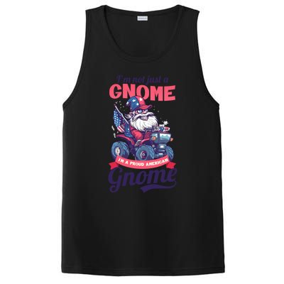 Not Gnome Proud American Design 4th July American Gnome Great Gift PosiCharge Competitor Tank