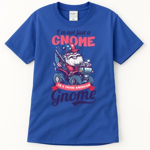 Not Gnome Proud American Design 4th July American Gnome Great Gift Tall T-Shirt