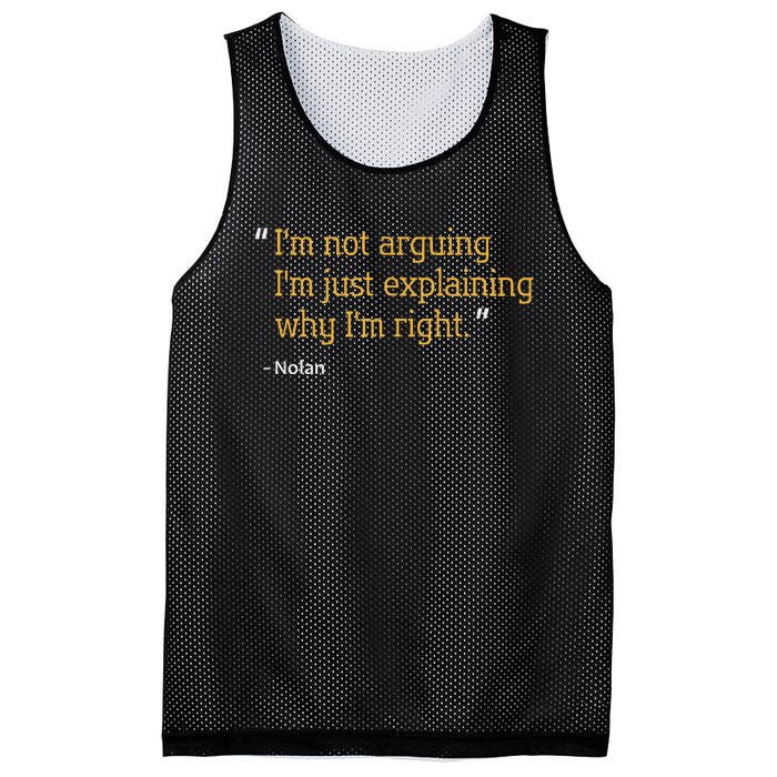 Nolan Gift Quote Funny Birthday Personalized Name Idea Mesh Reversible Basketball Jersey Tank