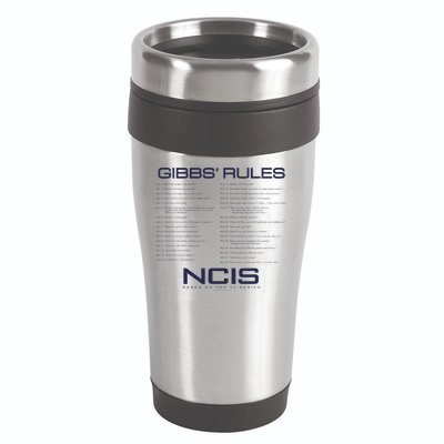 Nc.Is Gibbs Rules 16oz Travel Tumbler