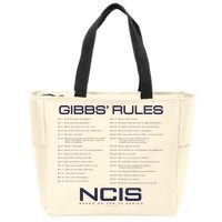 Nc.Is Gibbs Rules Zip Tote Bag