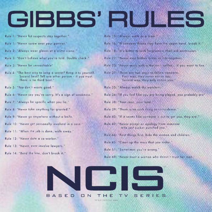 Nc.Is Gibbs Rules Legacy Tie Dye Trucker Hat