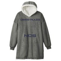 Nc.Is Gibbs Rules Hooded Wearable Blanket