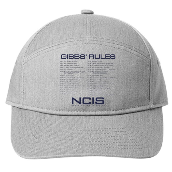 Nc.Is Gibbs Rules 7-Panel Snapback Hat