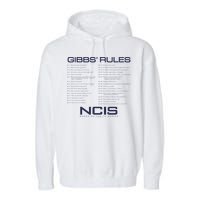 Nc.Is Gibbs Rules Garment-Dyed Fleece Hoodie