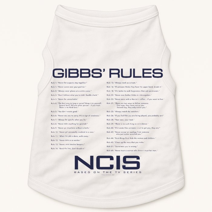 Nc.Is Gibbs Rules Doggie Tank