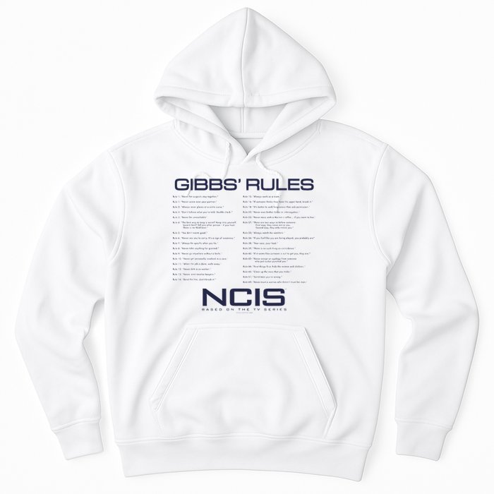 Nc.Is Gibbs Rules Hoodie
