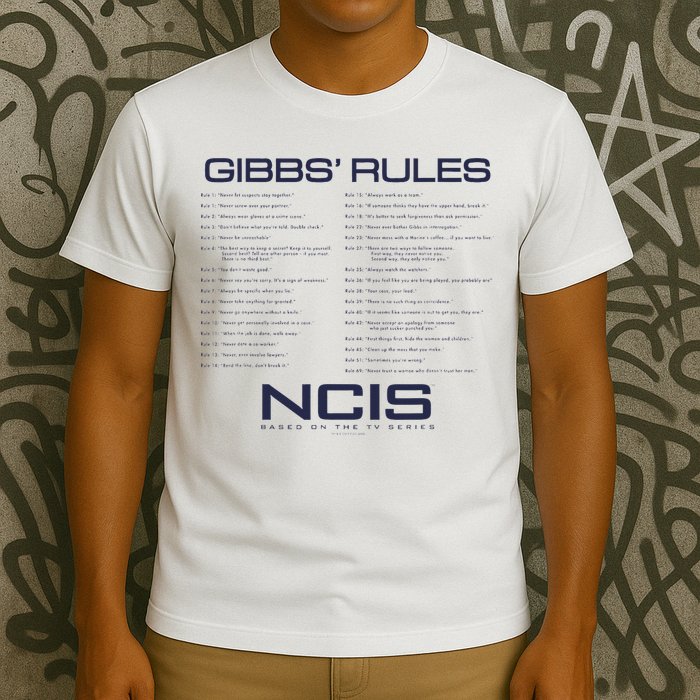 Nc.Is Gibbs Rules T-Shirt