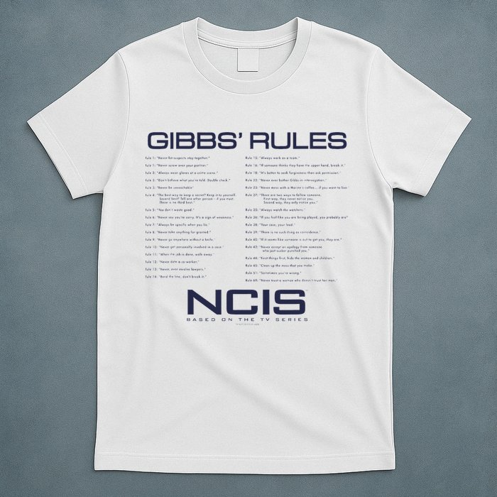Nc.Is Gibbs Rules T-Shirt