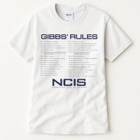 Nc.Is Gibbs Rules Tall T-Shirt