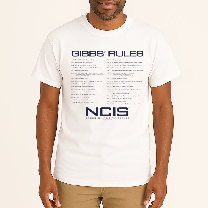 Nc.Is Gibbs Rules Tall T-Shirt