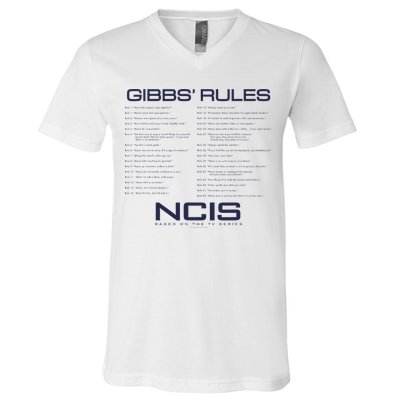 Nc.Is Gibbs Rules V-Neck T-Shirt