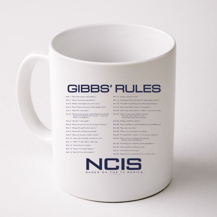Nc.Is Gibbs Rules Mug