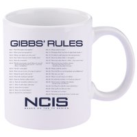 Nc.Is Gibbs Rules 11oz C Handle Ceramic Mug