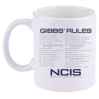 Nc.Is Gibbs Rules 11oz C Handle Ceramic Mug