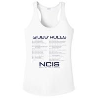Nc.Is Gibbs Rules Ladies PosiCharge Competitor Racerback Tank