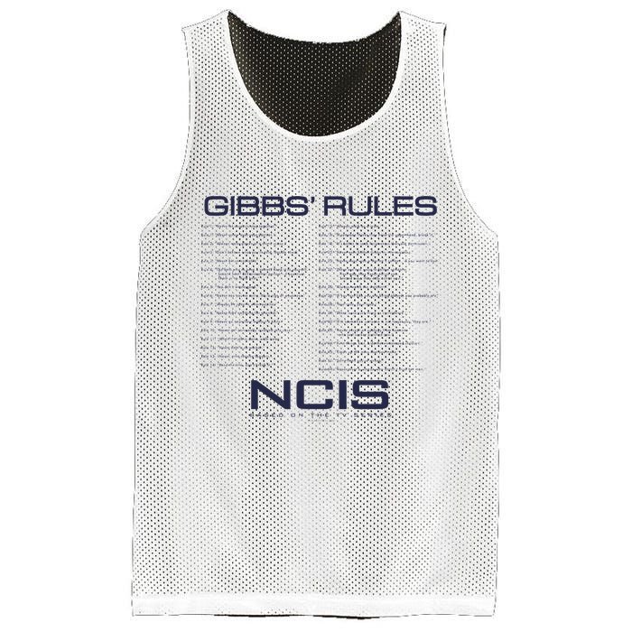Nc.Is Gibbs Rules Mesh Reversible Basketball Jersey Tank