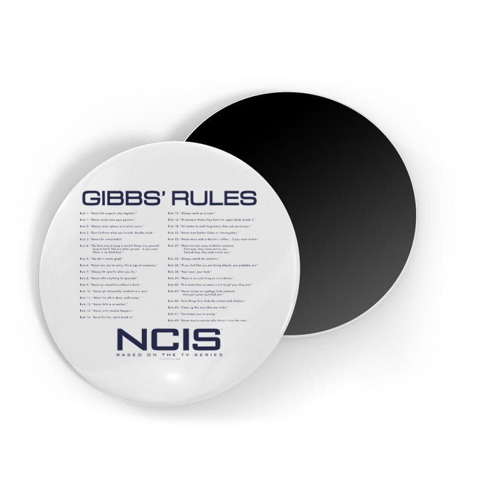 Nc.Is Gibbs Rules Magnet