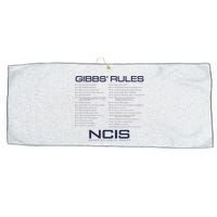 Nc.Is Gibbs Rules Large Microfiber Waffle Golf Towel