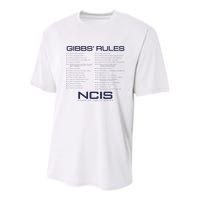 Nc.Is Gibbs Rules Youth Performance Sprint T-Shirt
