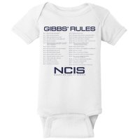 Nc.Is Gibbs Rules Baby Bodysuit