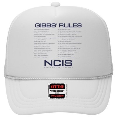 Nc.Is Gibbs Rules Trucker Hat